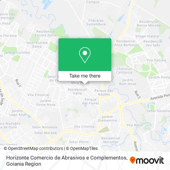 Horizonte Comercio de Abrasivos e Complementos map