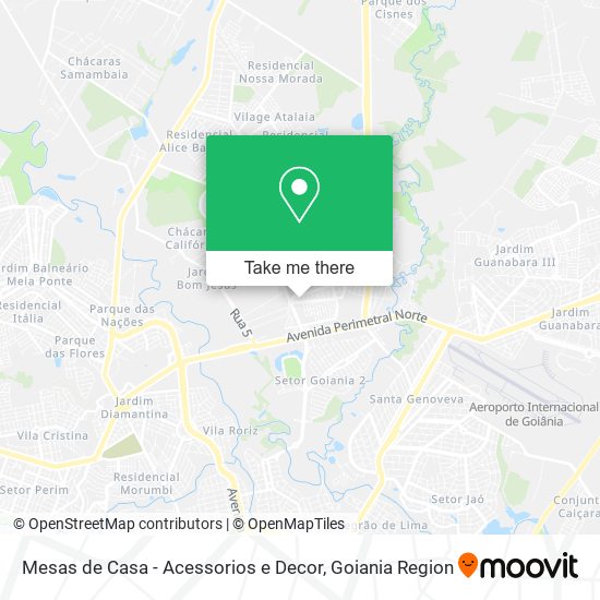 Mapa Mesas de Casa - Acessorios e Decor