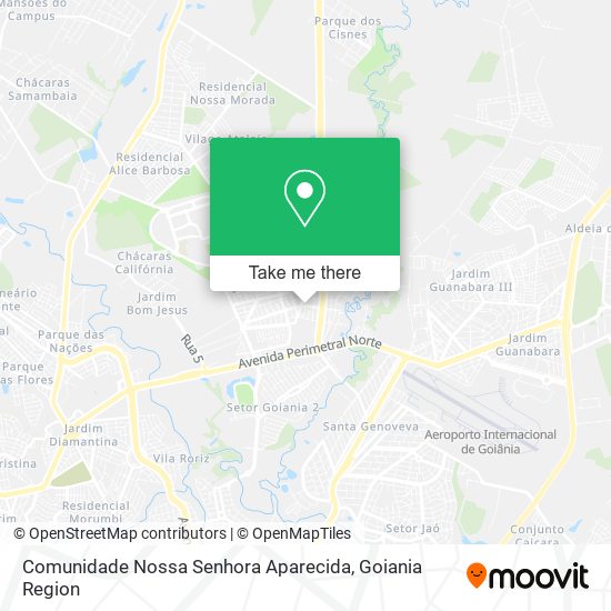 Comunidade Nossa Senhora Aparecida map