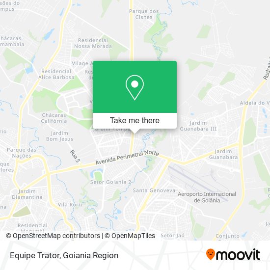 Equipe Trator map