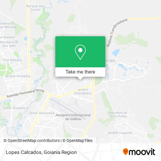 Lopes Calcados map