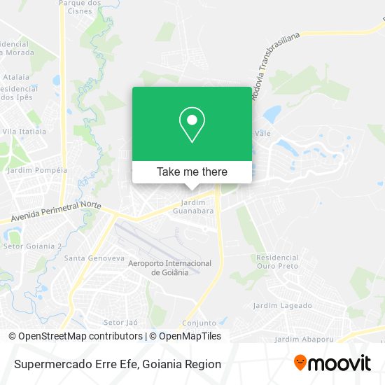 Mapa Supermercado Erre Efe