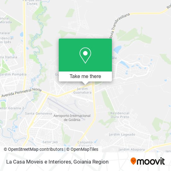 La Casa Moveis e Interiores map