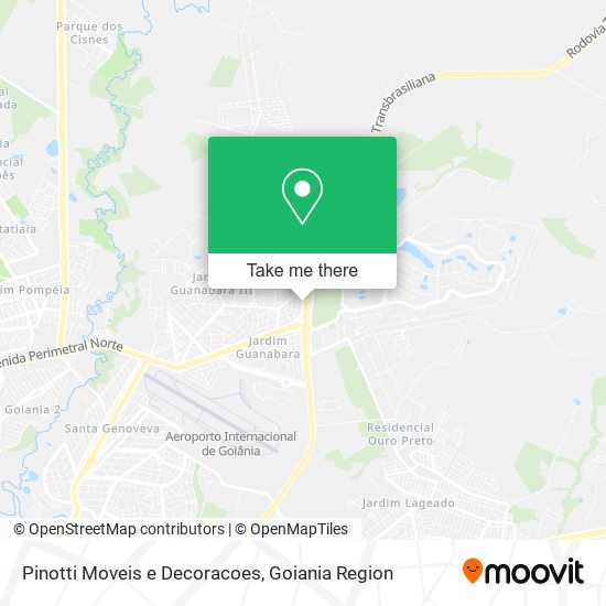 Pinotti Moveis e Decoracoes map