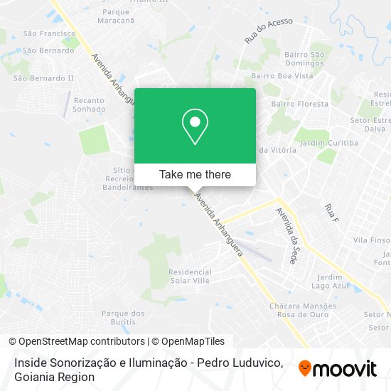 Inside Sonorização e Iluminação - Pedro Luduvico map