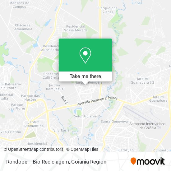 Mapa Rondopel - Bio Reciclagem