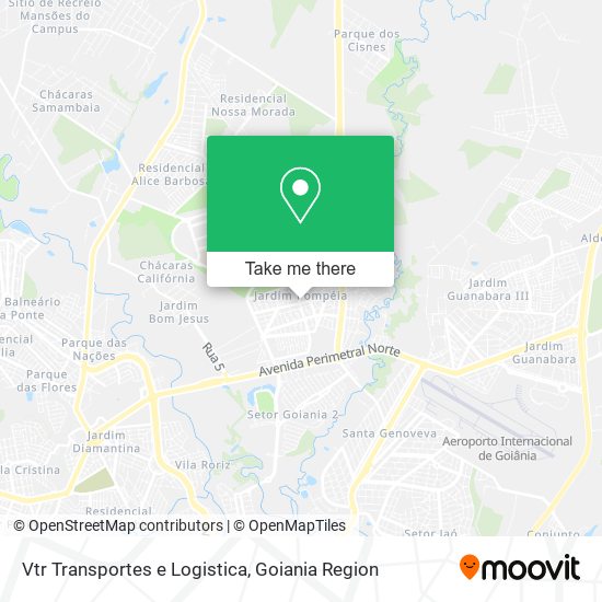 Mapa Vtr Transportes e Logistica