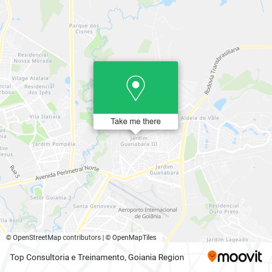 Top Consultoria e Treinamento map