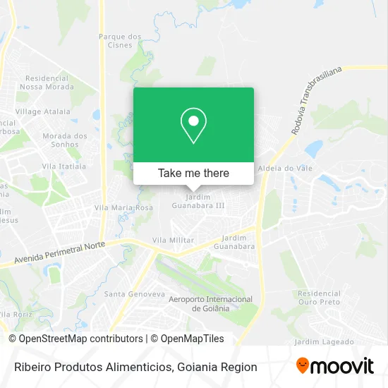 Ribeiro Produtos Alimenticios map