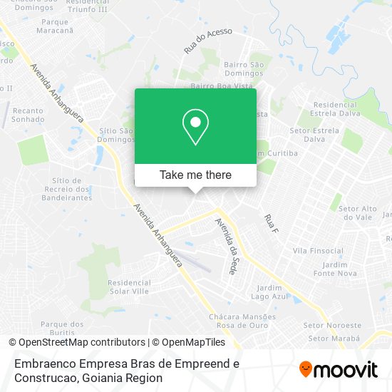 Embraenco Empresa Bras de Empreend e Construcao map