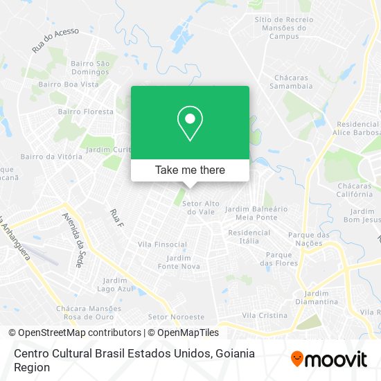 Centro Cultural Brasil Estados Unidos map