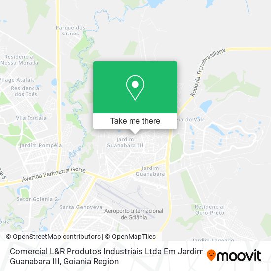 Mapa Comercial L&R Produtos Industriais Ltda Em Jardim Guanabara III