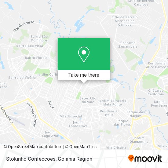 Stokinho Confeccoes map