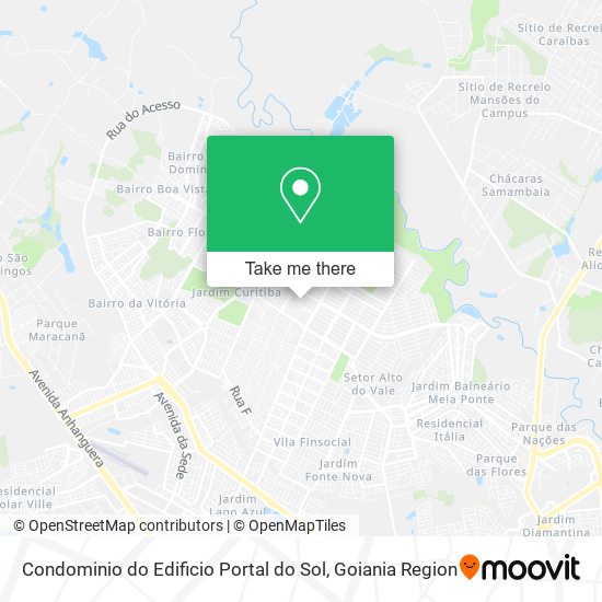 Condominio do Edificio Portal do Sol map