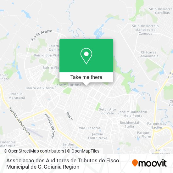 Associacao dos Auditores de Tributos do Fisco Municipal de G map