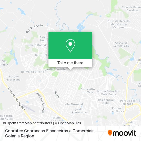 Mapa Cobratec Cobrancas Financeiras e Comerciais