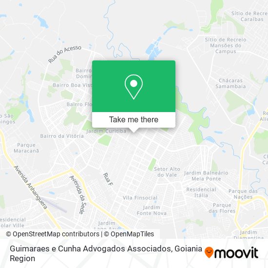 Mapa Guimaraes e Cunha Advogados Associados