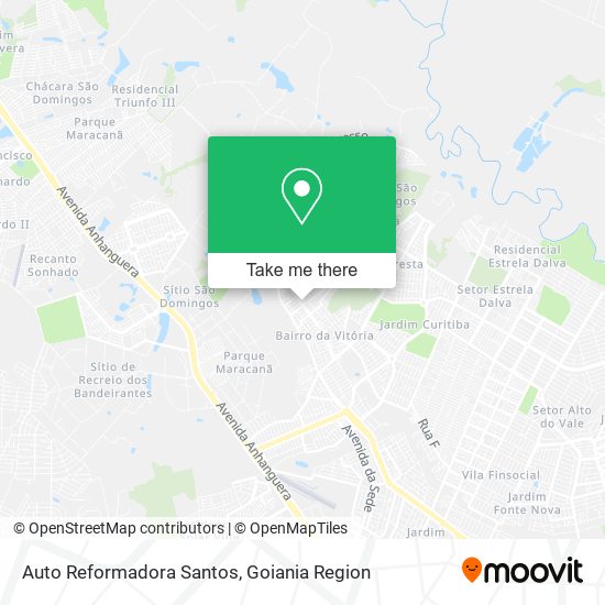 Auto Reformadora Santos map