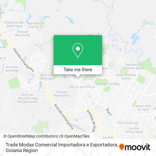 Trade Modas Comercial Importadora e Exportadora map