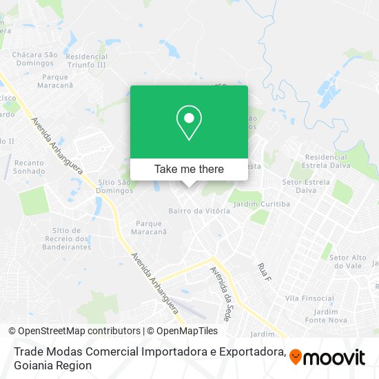 Mapa Trade Modas Comercial Importadora e Exportadora