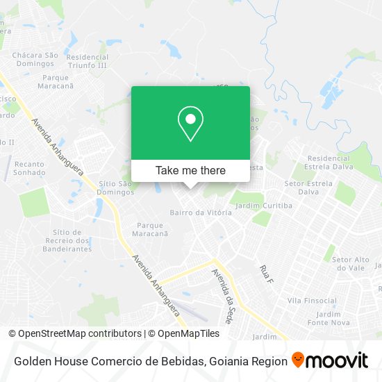 Golden House Comercio de Bebidas map