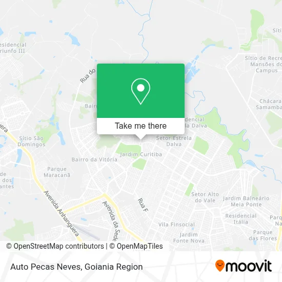 Auto Pecas Neves map
