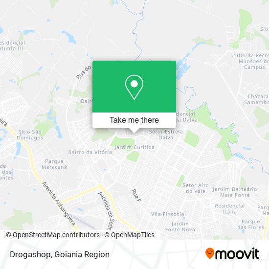 Mapa Drogashop