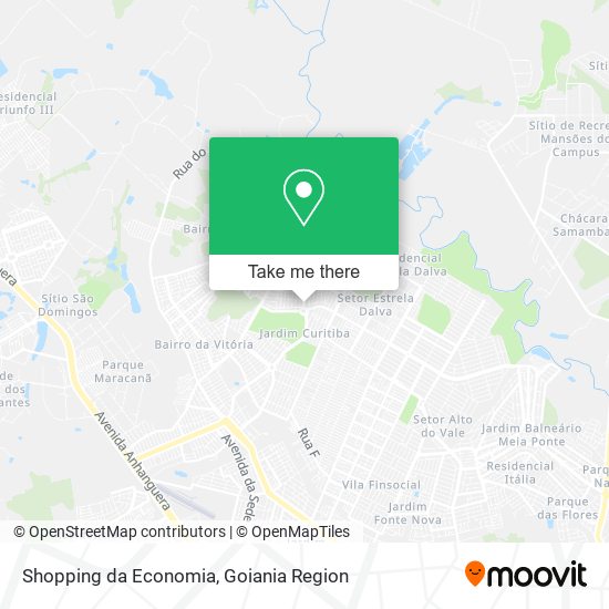 Mapa Shopping da Economia