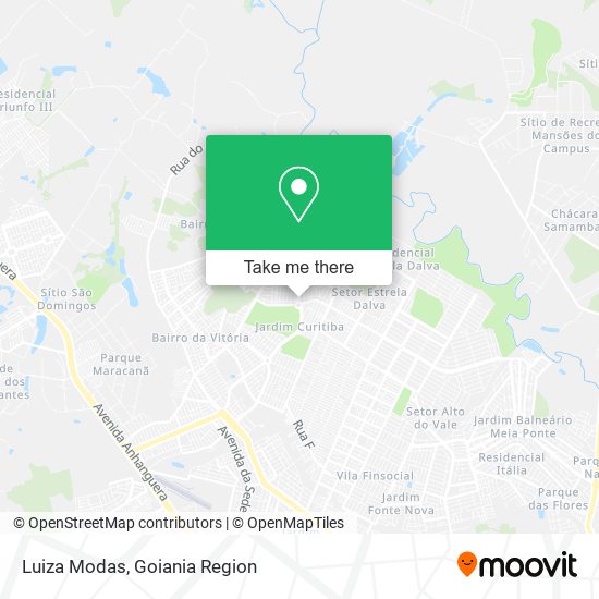 Mapa Luiza Modas