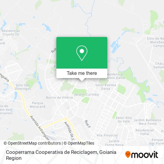 Cooperrama Cooperativa de Reciclagem map