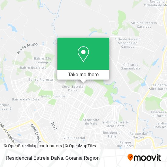 Residencial Estrela Dalva map