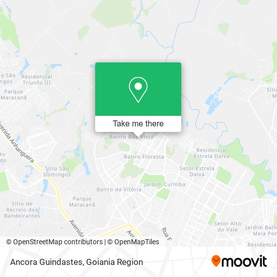 Ancora Guindastes map