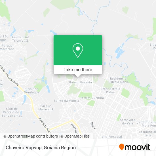 Mapa Chaveiro Vapvup