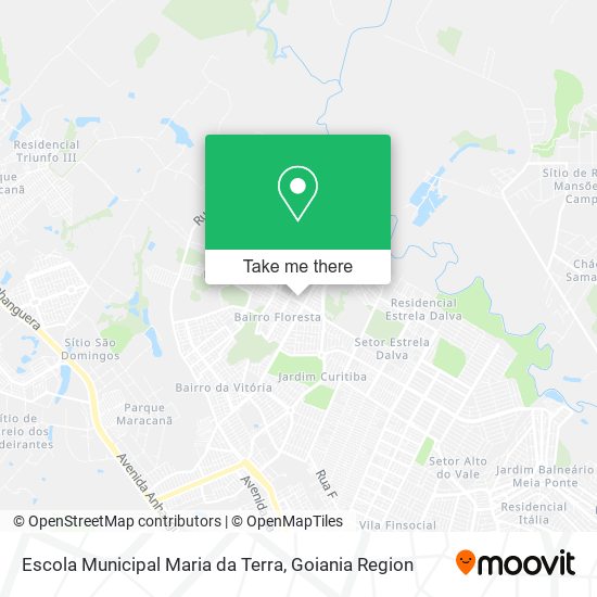 Escola Municipal Maria da Terra map