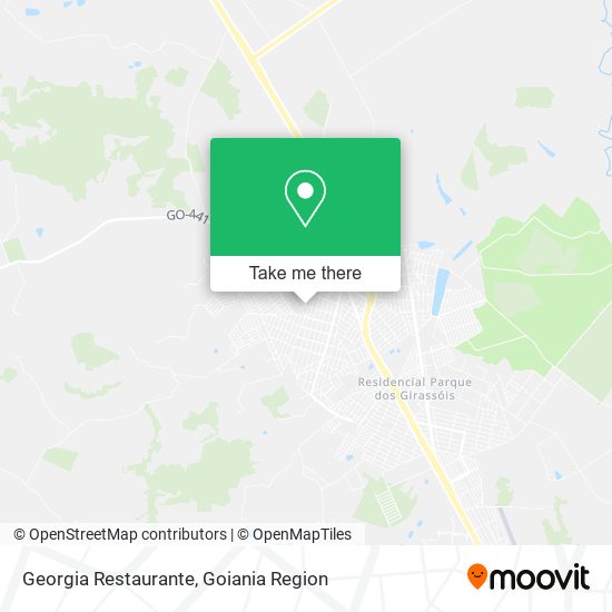Georgia Restaurante map