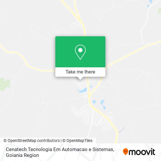 Mapa Cenatech Tecnologia Em Automacao e Sistemas