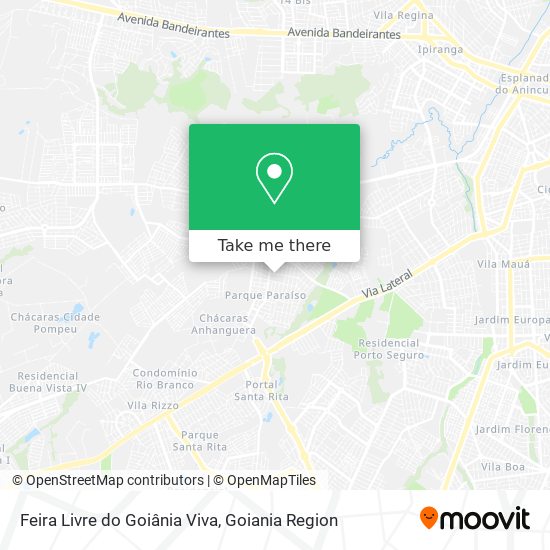 Feira Livre do Goiânia Viva map