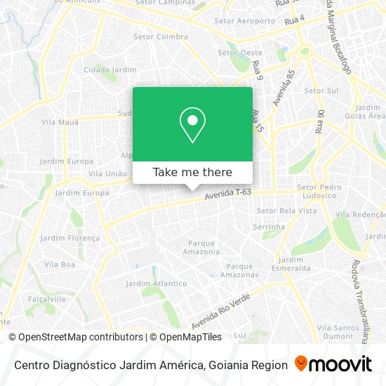 Centro Diagnóstico Jardim América map