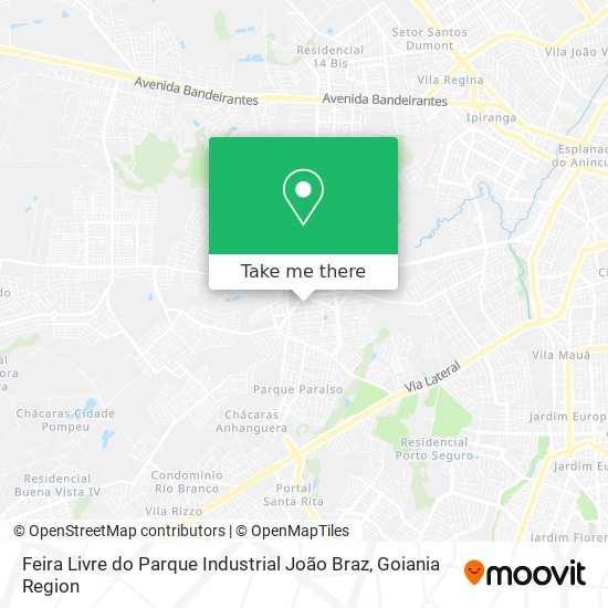 Feira Livre do Parque Industrial João Braz map