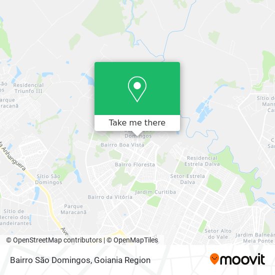 Bairro São Domingos map