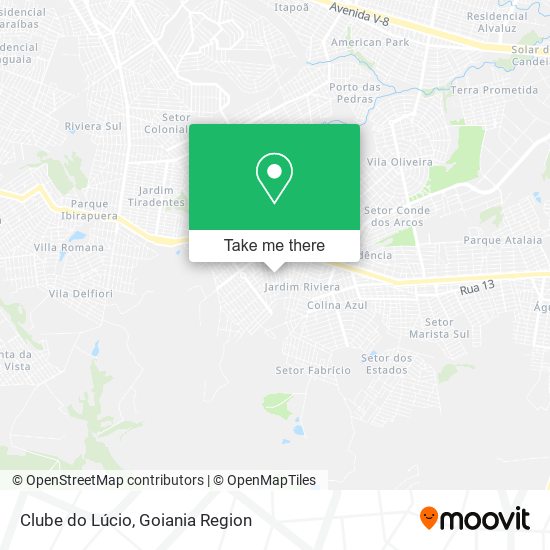 Mapa Clube do Lúcio