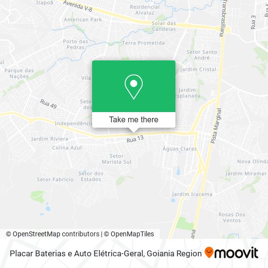 Placar Baterias e Auto Elétrica-Geral map