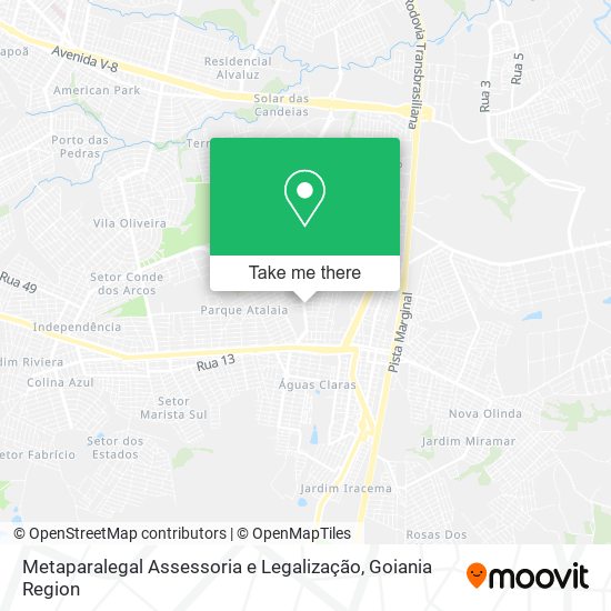 Metaparalegal Assessoria e Legalização map