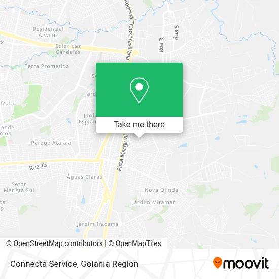 Connecta Service map