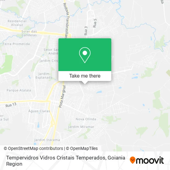 Tempervidros Vidros Cristais Temperados map