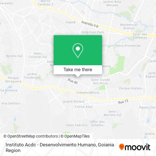 Instituto Acdc - Desenvolvimento Humano map