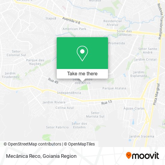 Mecânica Reco map