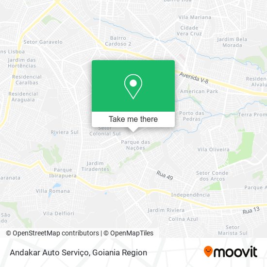 Andakar Auto Serviço map