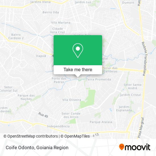 Coife Odonto map