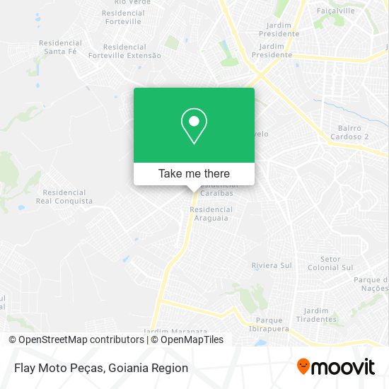 Flay Moto Peças map